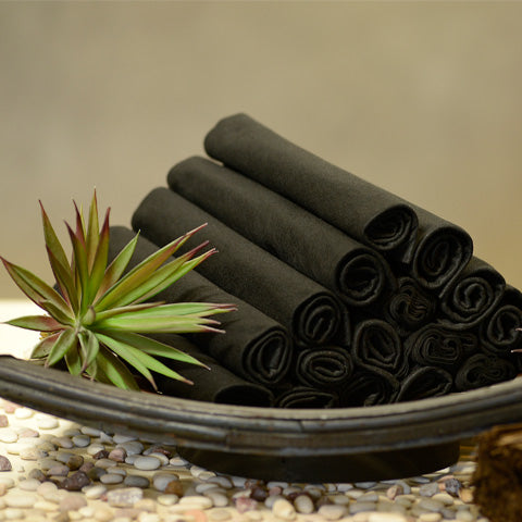 Premium Black Hairdressing Towels 40cm x 79cm (Pack of 50, Box of 600)